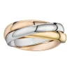 Alliance 3 anneaux or 18 carats