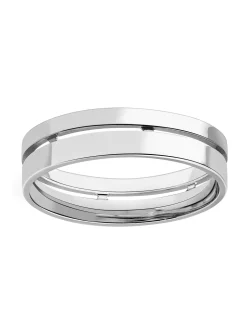 Alliance Brillaxis ajourée or blanc 9 carats