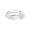 Alliance Brillaxis carrée diamant or 9 carats