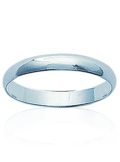 Alliance Brillaxis demi jonc argent rhodié