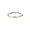 Alliance Brillaxis demi-jonc diamant or rose