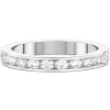 Alliance Brillaxis diamants serti rail or blanc