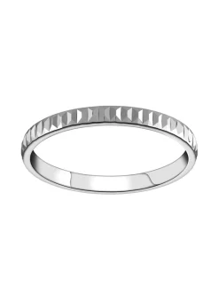 Alliance Brillaxis facettée or blanc 18 carats