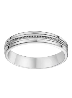 Alliance Brillaxis liseré central or 9 carats