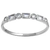 Alliance Brillaxis or blanc 18 carats oxydes