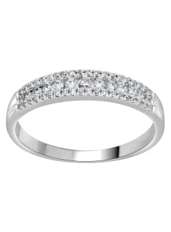 Alliance Brillaxis or blanc 18 carats diamants