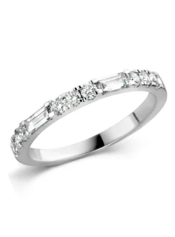Alliance Brillaxis or diamants baguette/brillant