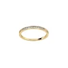 Alliance Gravity or jaune 18 carats diamants