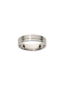 Alliance homme Brillaxis platine brossée
