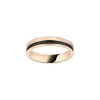 Alliance homme ruban or rose et carbone_x005f_x000D_18 carats