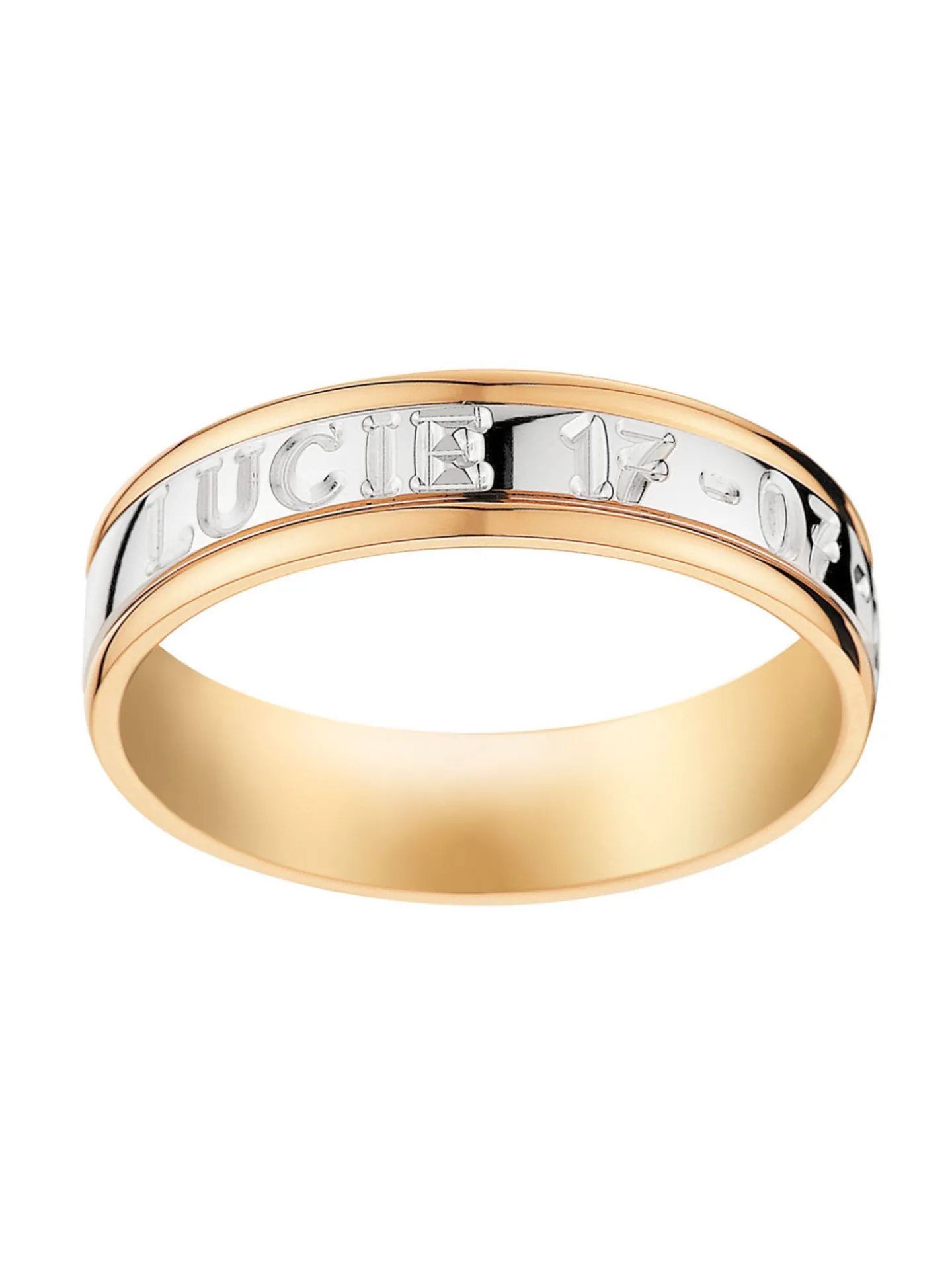 Alliance moderne 2 ors 18 carats