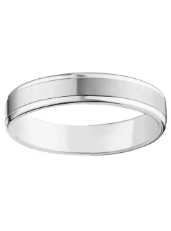 Alliance moderne or 18 carats finition brossée