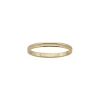 Alliance moderne or jaune 9 carats