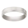 Alliance ruban bi-finitions asymétriques_x005f_x000D_or blanc 18 carats