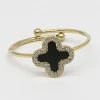 Bague Zag Bijoux acier réglable nacre_x005f_x000D_zirconium
