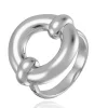 Bague Agatha argent anneau large Ines