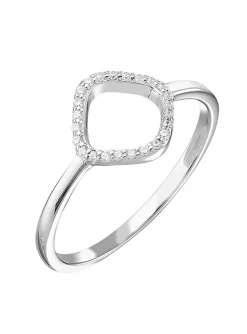 Bague Agatha argent oxydes Sissi