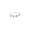 Bague Agatha Beloved argent fleurs_x005f_x000D_T54