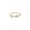 Bague Agatha Beloved en argent doré_x005f_x000D_T52