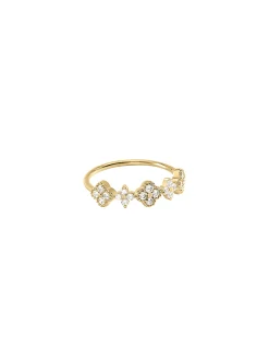 Bague Agatha Beloved en argent doré_x005f_x000D_T52
