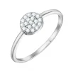Bague Agatha Cristal argent T54