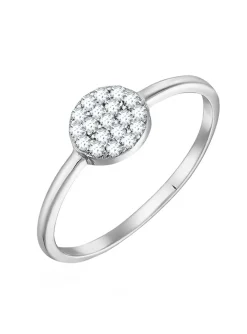 Bague Agatha Cristal argent T54