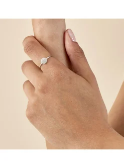 Bague Agatha Cristal argent T54