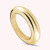 Bague Agatha Leo laiton doré T56