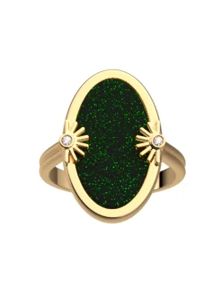Bague ajustable Les Georgettes Météore laiton doré_x005f_x000D_Collection Les Cadettes