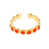 Bague Bangle Up Lumi tangerine