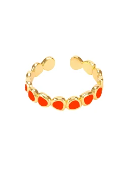 Bague Bangle Up Lumi tangerine