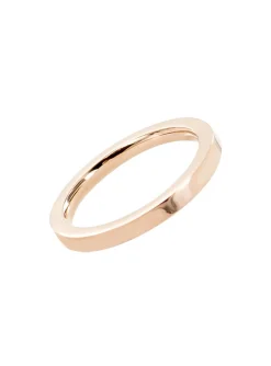 Bague Brillaxis acier rose