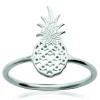 Bague Brillaxis ananas argent