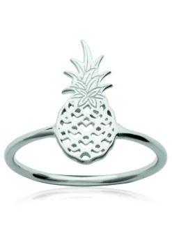 Bague Brillaxis ananas argent