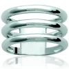 Bague Brillaxis argent 3 anneaux