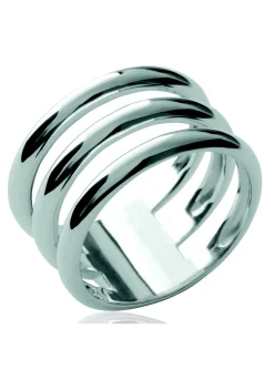 Bague Brillaxis argent 3 anneaux