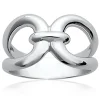 Bague Brillaxis argent rhodié