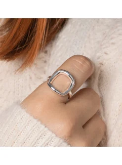 Bague Brillaxis argent rhodié