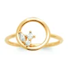 Bague Brillaxis cercle et oxyde de zirconium
