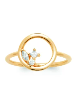 Bague Brillaxis cercle et oxyde de zirconium