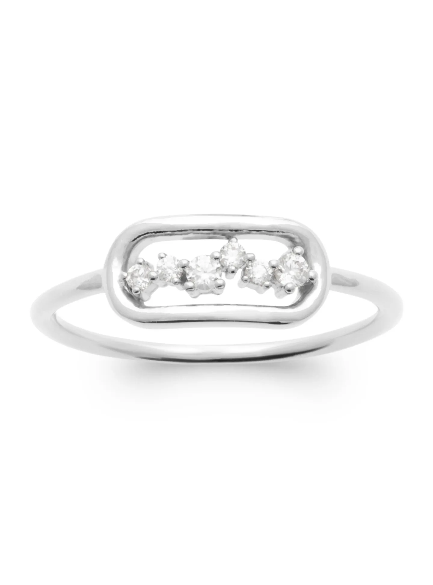 Bague Brillaxis constellation argent
