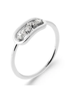 Bague Brillaxis constellation argent