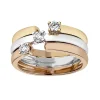Bague Brillaxis Garden Party RDV or 18 carats