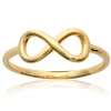 Bague Brillaxis Infini Plaqué Or
