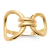 Bague Brillaxis noeud doré