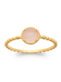 Bague Brillaxis Quartz Rose