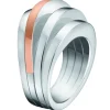 Bague Calvin Klein Breathe rosée 6