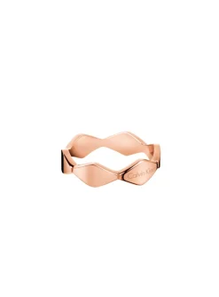 Bague Calvin Klein Snake rosée 6