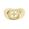 Bague Emma et Chloé Harmonie plaqué or_x005f_x000D_Les Hedonistes Ethnic Harmonie
