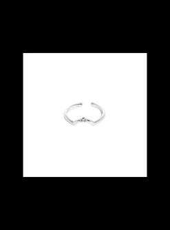 Bague Emma et Chloé métal argenté